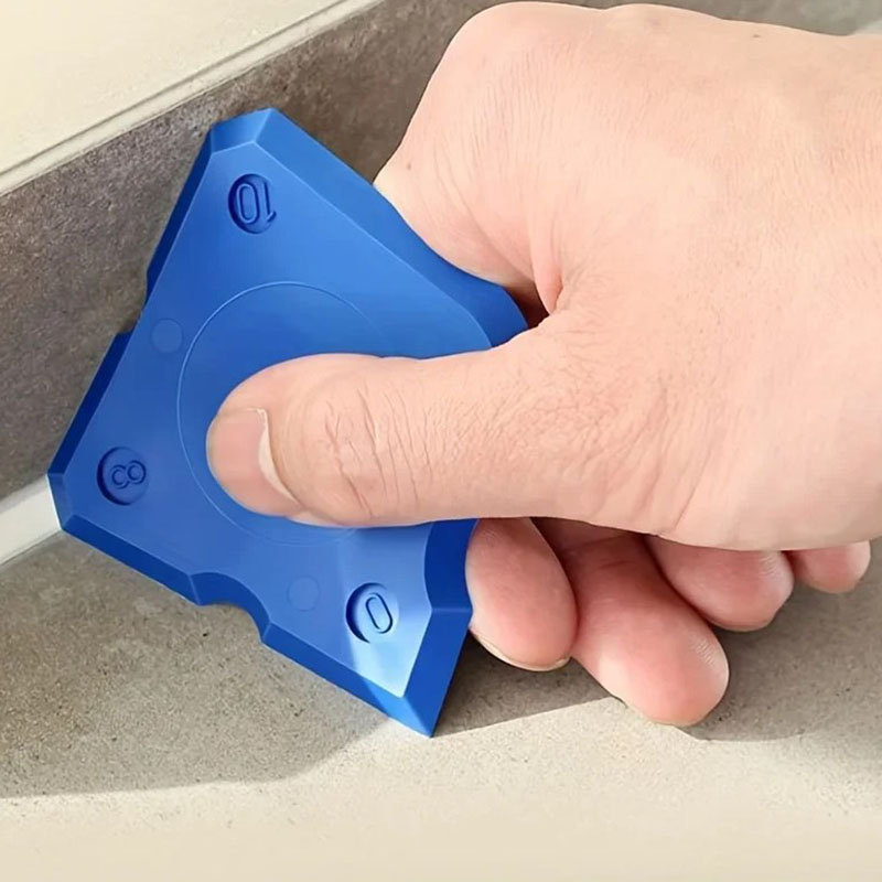 Bathroom Caulk Siliconized - 4-częściowy silikonowy zestaw narzędzi do uszczelniania,