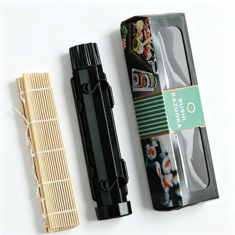Home Improvement Mall - Zestaw do robienia sushi, bambusowa mata