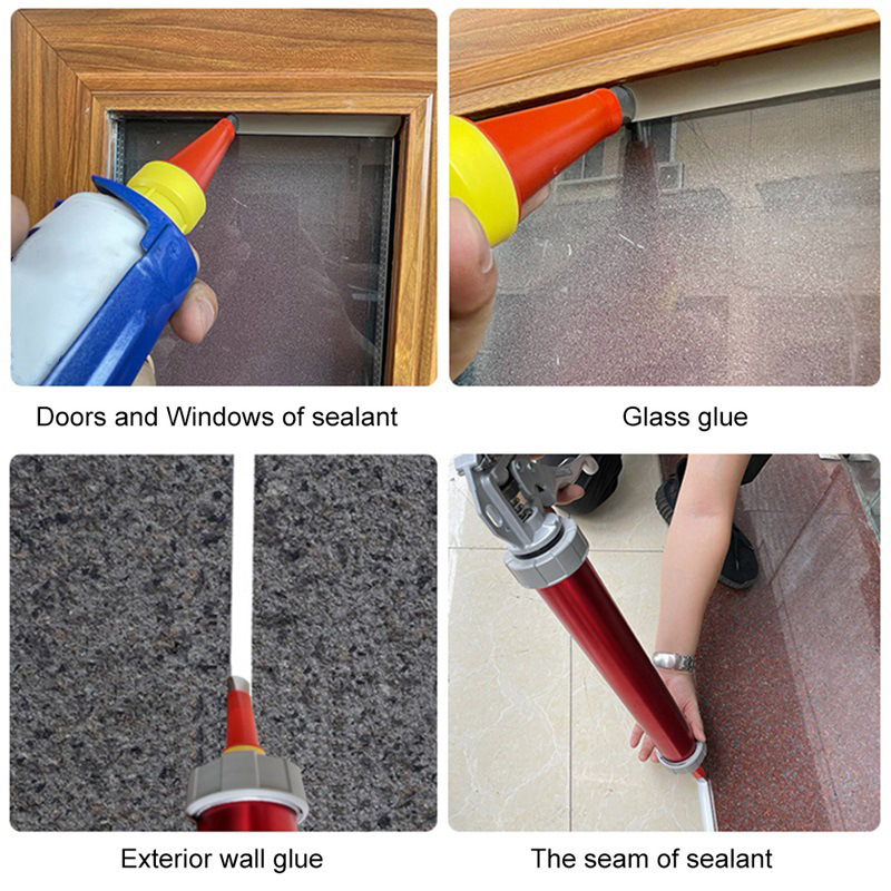 Bathroom Caulk Siliconized - 22 szt. Dysze do silikonu ze