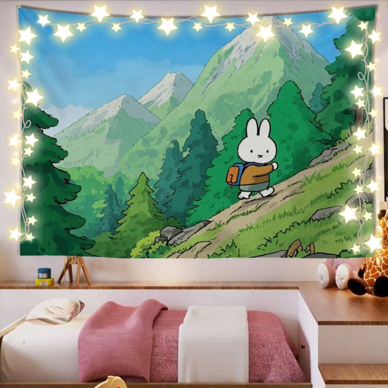 Home Improvement Tv Show - Anime Miffy Tkanina na tło Dekoracja