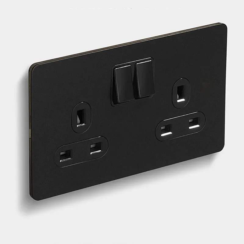Home Improvement Uk - Przyciskowy przełącznik ścienny wysokiej jakości matowy