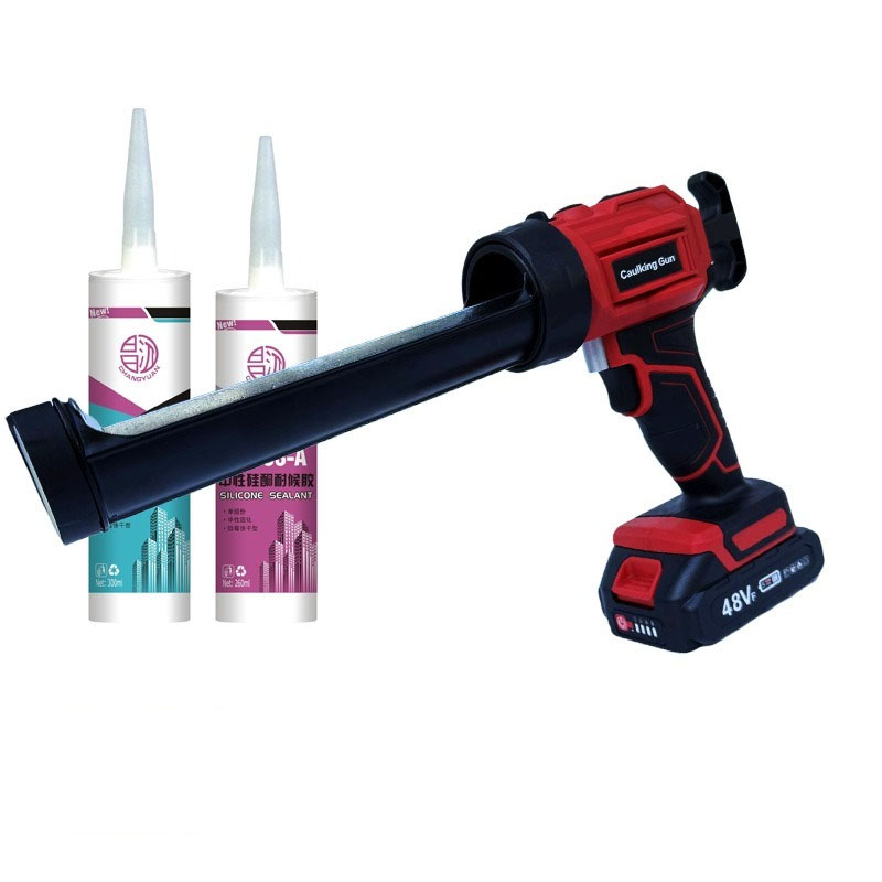Caulking Gun Dispensing - Akumulatorowy pistolet do silikonu z oświetleniem