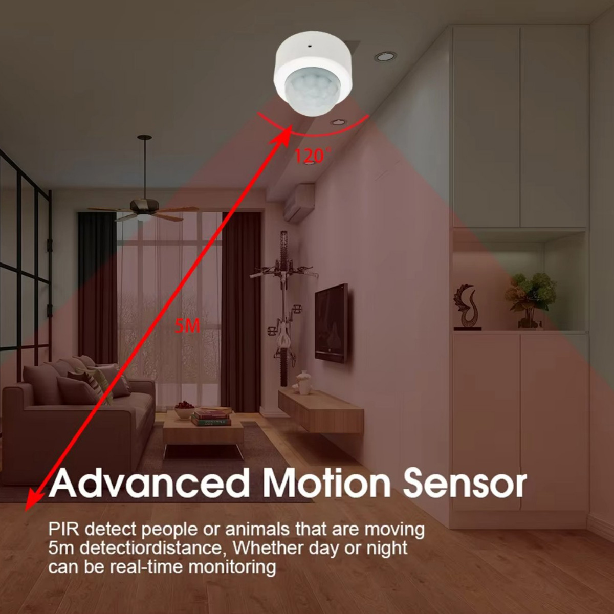 Czujnik ruchu Zigbee PIR, dete – Home Improvement And Hardware recenzja i cena