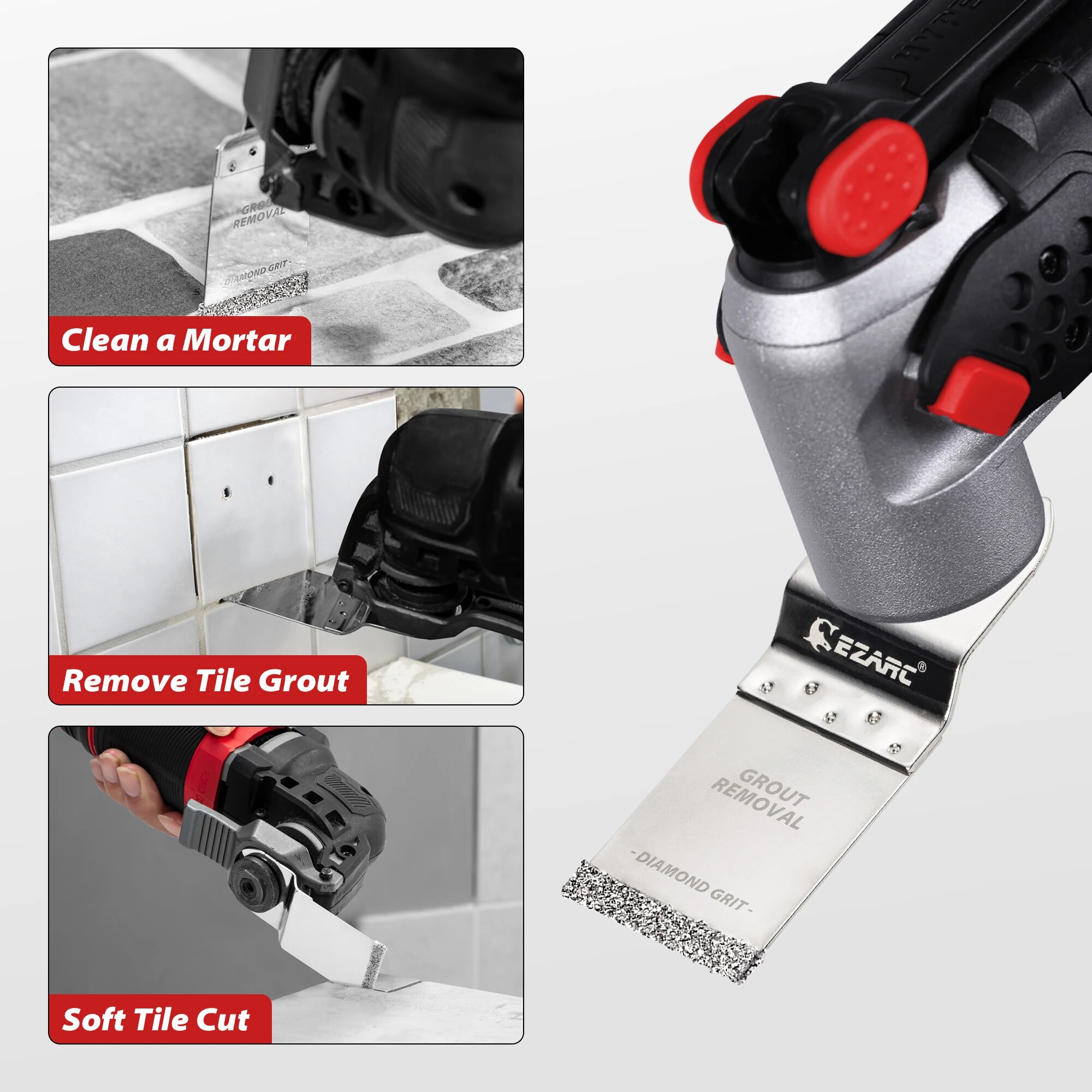 EZARC 3 SZT. Diamentowe Ostrza – Grout Saw Removal recenzja i cena
