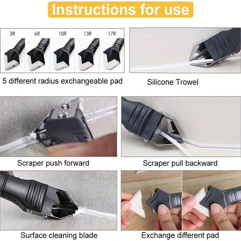 Zestaw narzędzi 3 w 1: silikon – Grout Saw Removal recenzja i cena