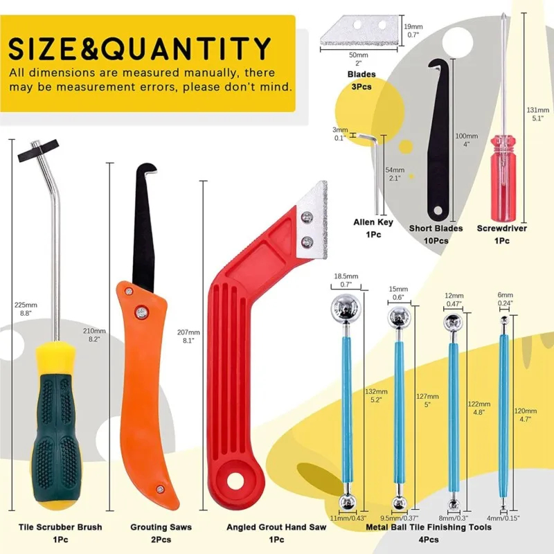 Zestaw narzędzi do usuwania fu – Grout Saw Removal recenzja i cena