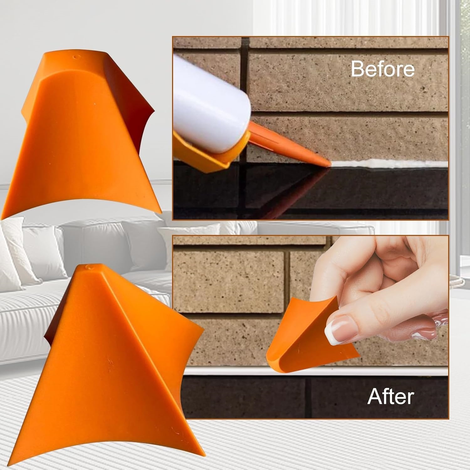 2 SZT. Silikonowe narzędzie do – Bathroom Caulk Siliconized recenzja i cena