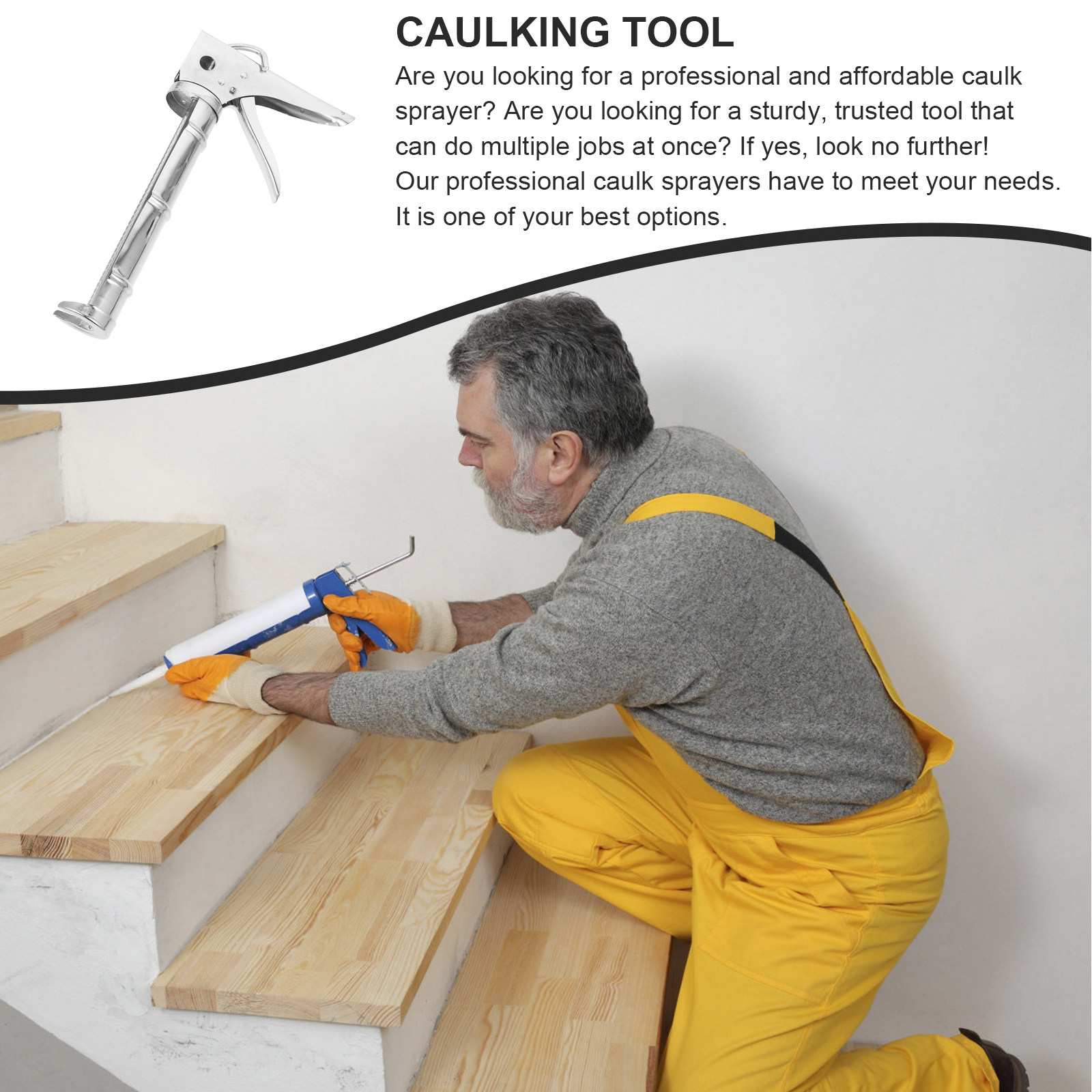 Profesjonalny, wytrzymały pist – Caulking Gun Dispensing recenzja i cena