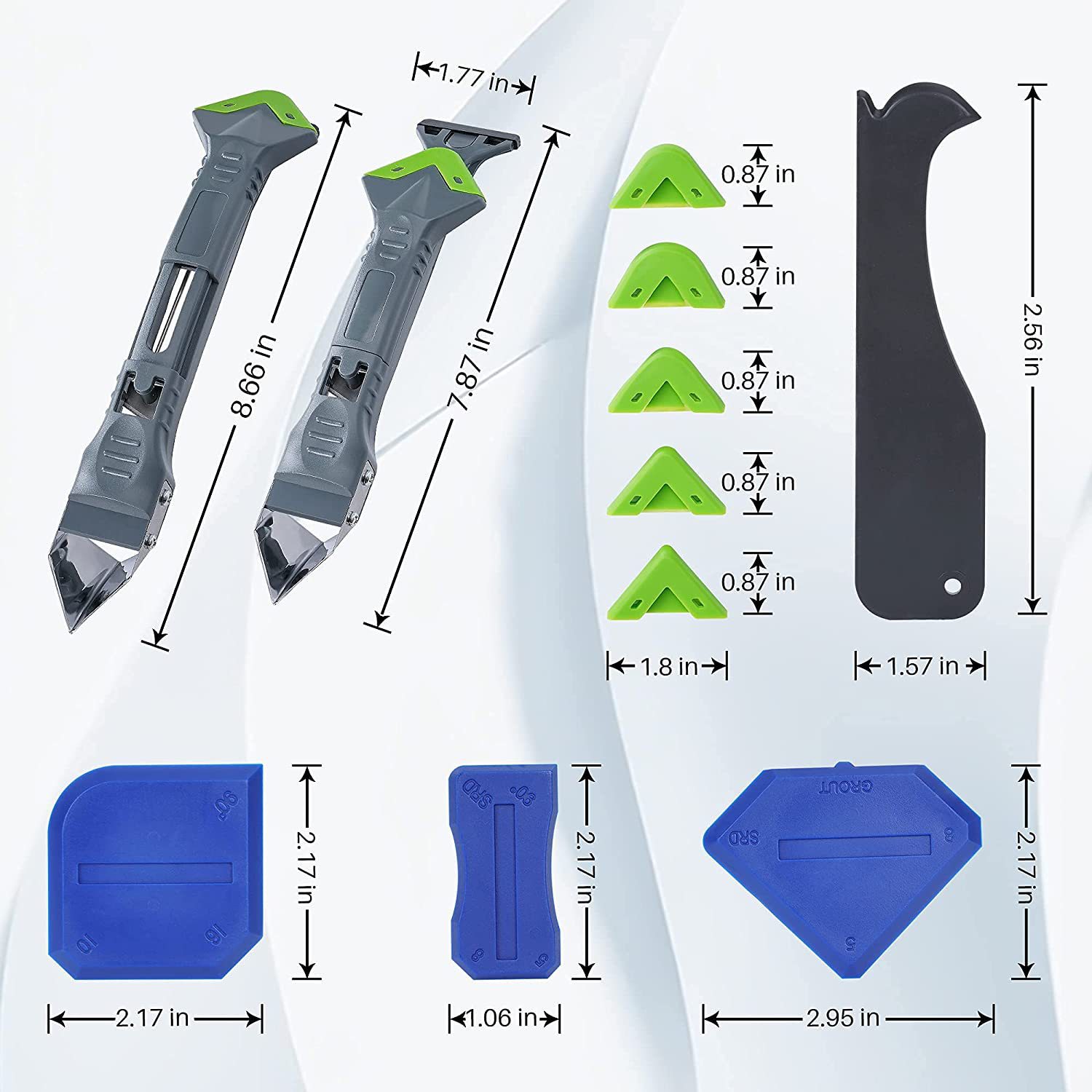 Zestaw narzędzi silikonowych 5 – Bathroom Caulk Siliconized recenzja i cena