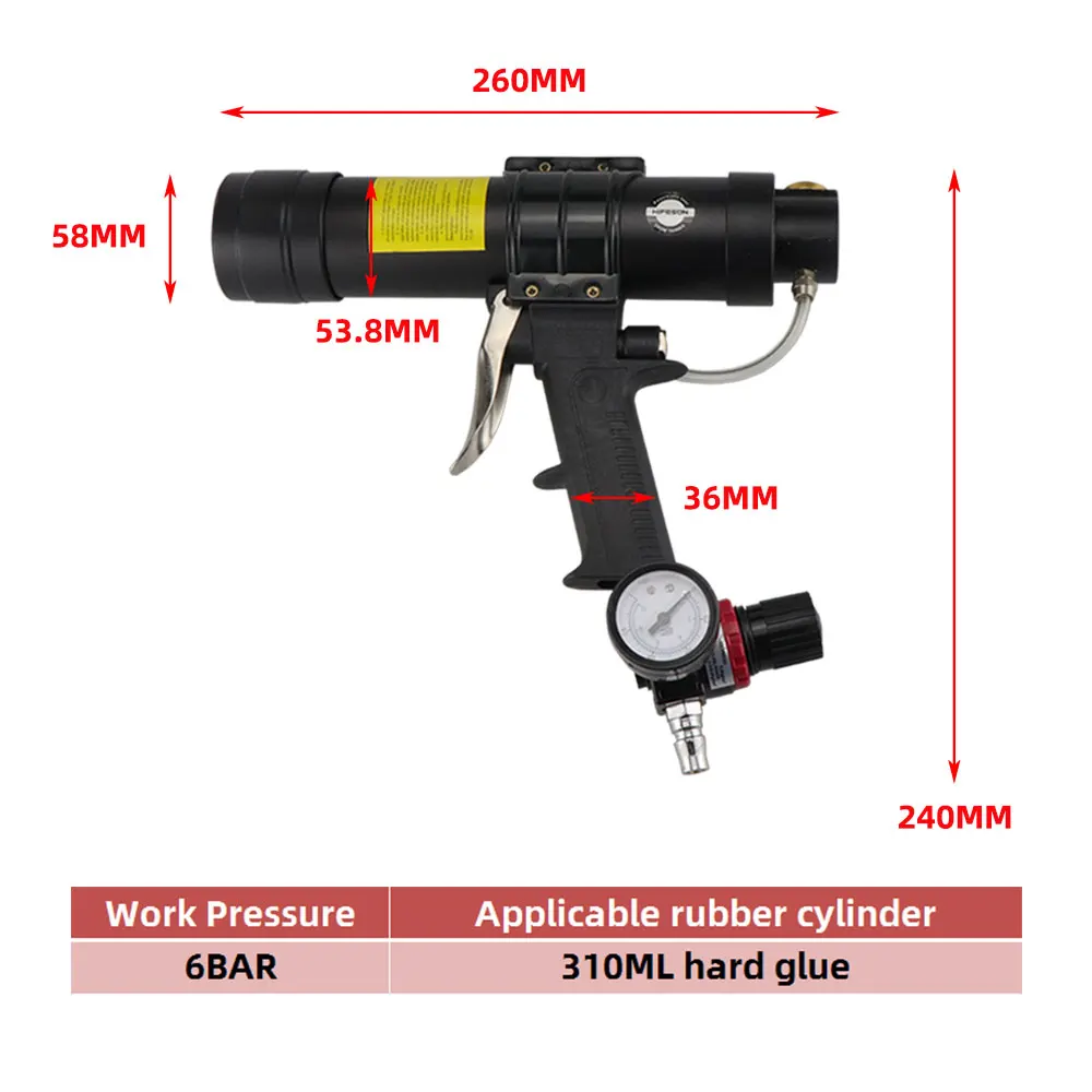 310ML pistolet do uszczelniani – Caulking Gun Dispensing recenzja i cena