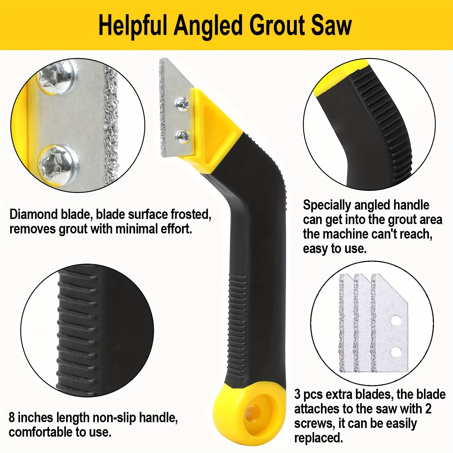 Piła do fug, narzędzie do usuw – Grout Saw Removal recenzja i cena