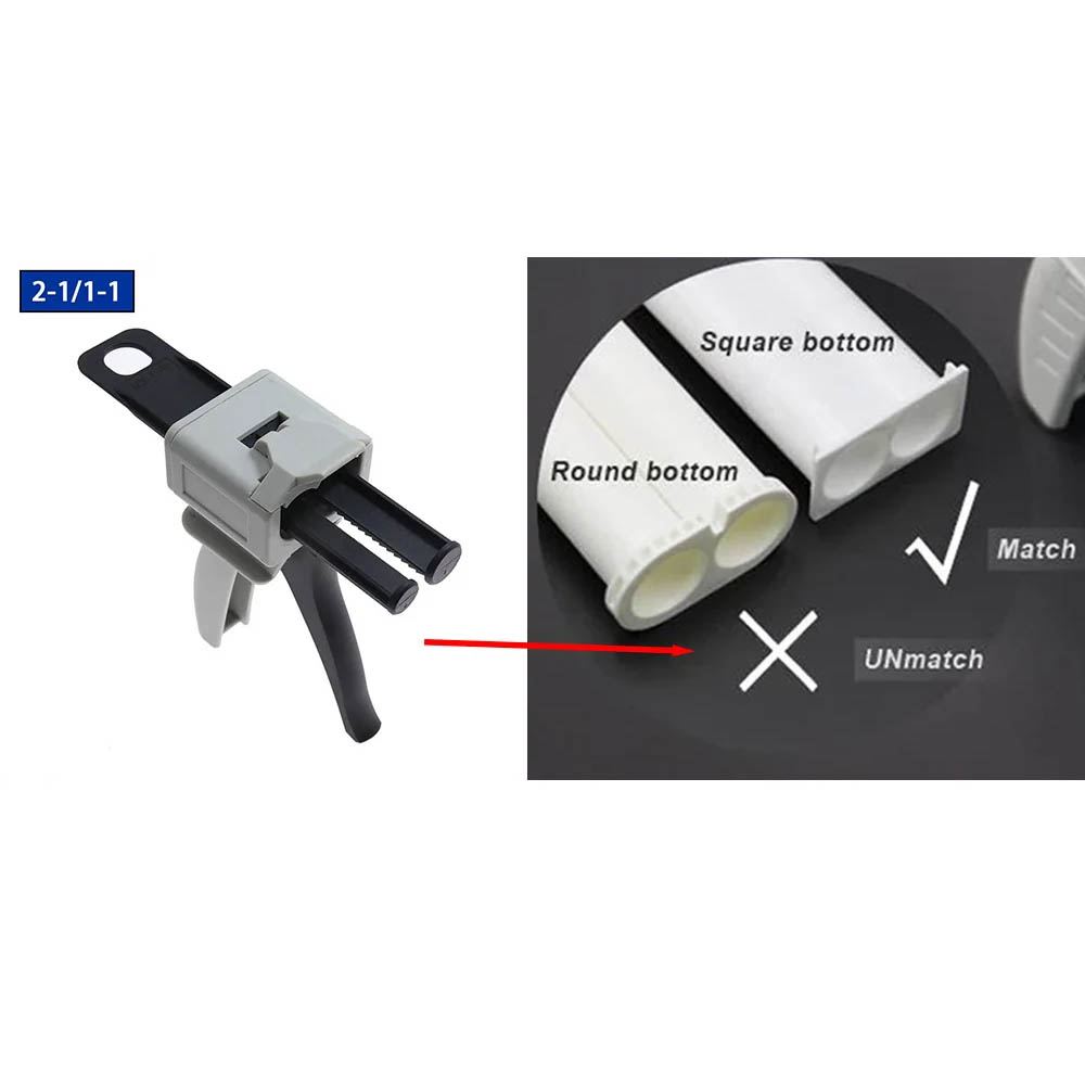 1 SZT. 50ml Dwuskładnikowy kle – Caulking Gun Dispensing recenzja i cena